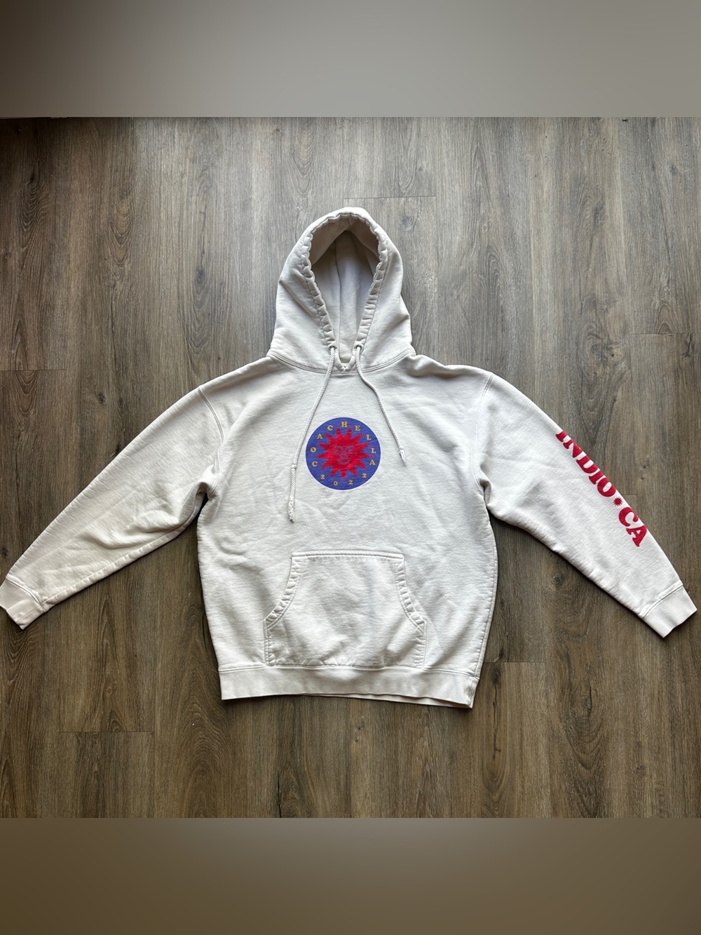 Official Coachella 2022 Festival Merchandise Hoodie Men’s Large